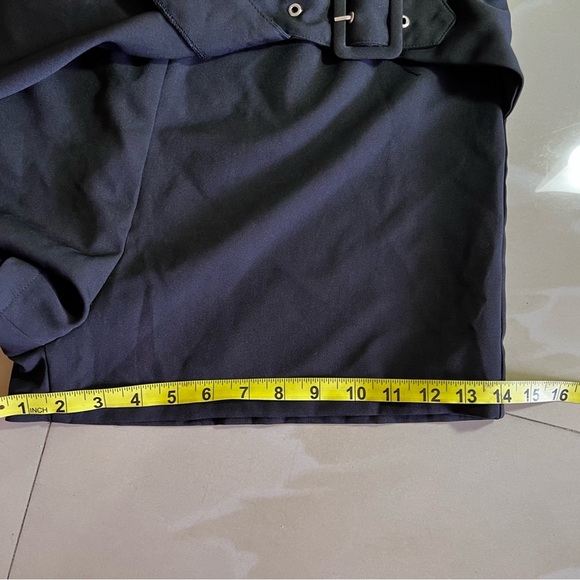 milk & honey Skirt/shorts  black Size XL polyester spandex zippers - Picture 9 of 12